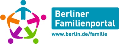 Logo Familienportal Berlin der Senatsverwaltung Bildung, Jugend und Familie